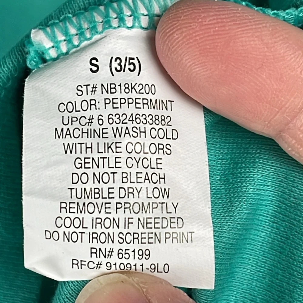 4 Pack Lightweight Layering Stretch Tees Red Yellow Pink Green T-Shirt Juniors S - Picture 9 of 12